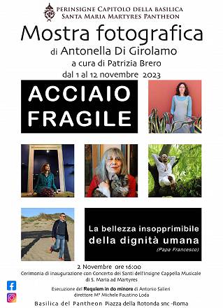 Acciao fragile mostra fotografica e concerto